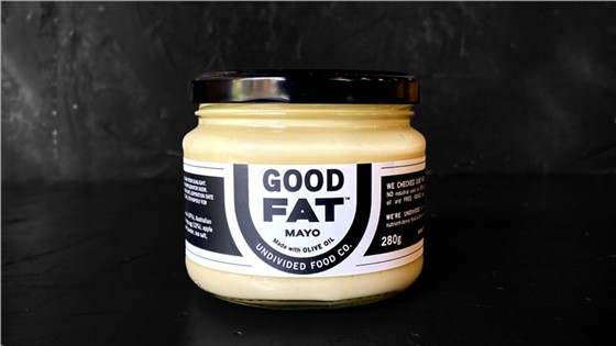 GOOD FAT Mayo Made with Olive Oil and Free Range Whole Eggs
