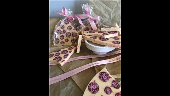 White Chocolate Candy Cane Bark 