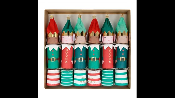Crackers - Elf Large (Pack of 6 in 3 designs)
