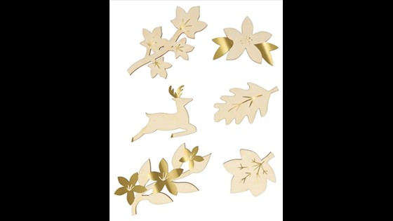 Crackers - Hazel Gardiner Large Flower (Pack of 6 in 2 designs)