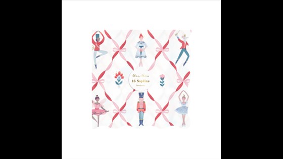Napkins - Nutcracker Ballet Large (Pack of 16)